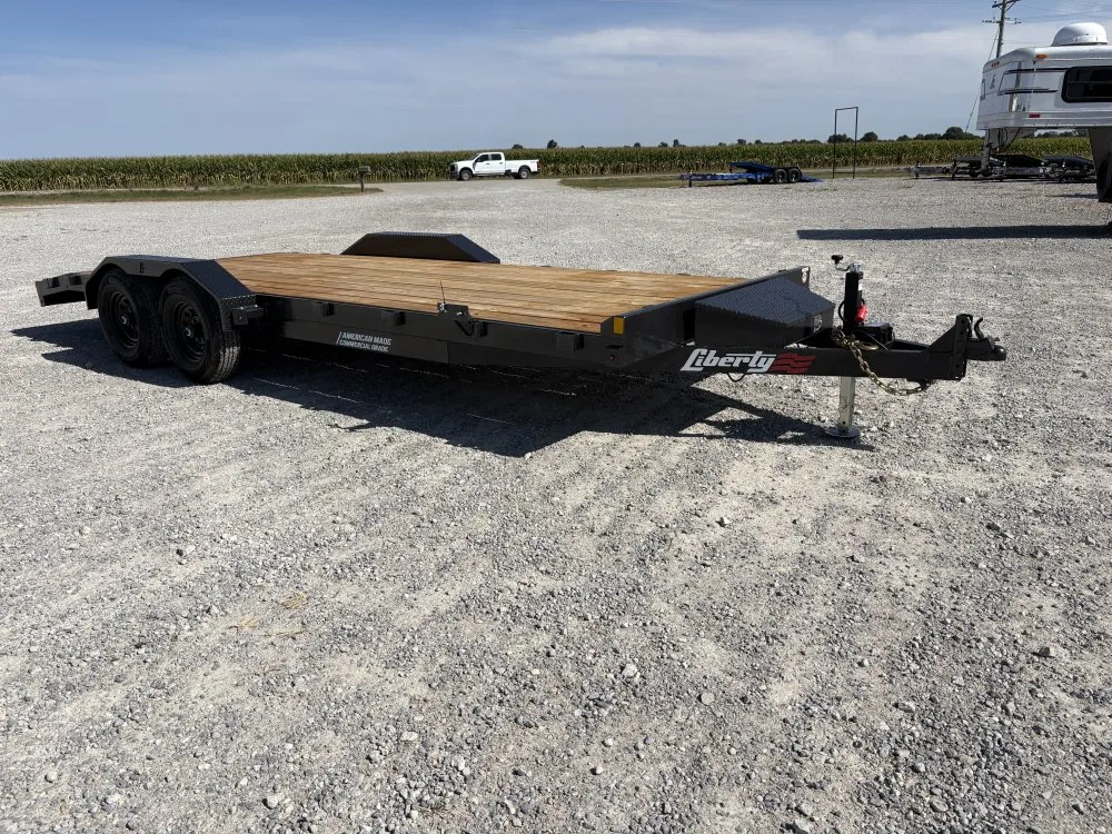 2027 Liberty Flatbed Car Hauler 83 x 20