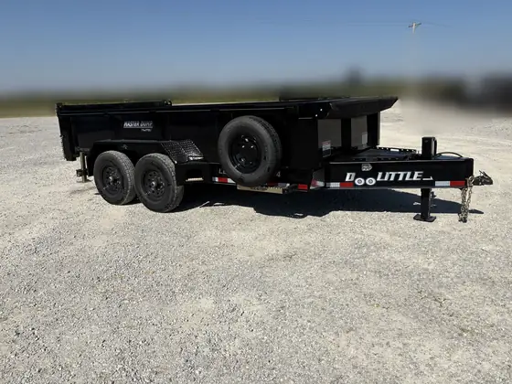 Photo of a Doolittle dump trailer