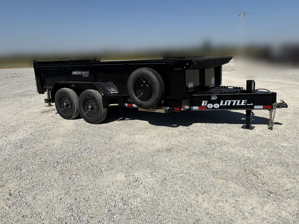 Photo of a Doolittle dump trailer